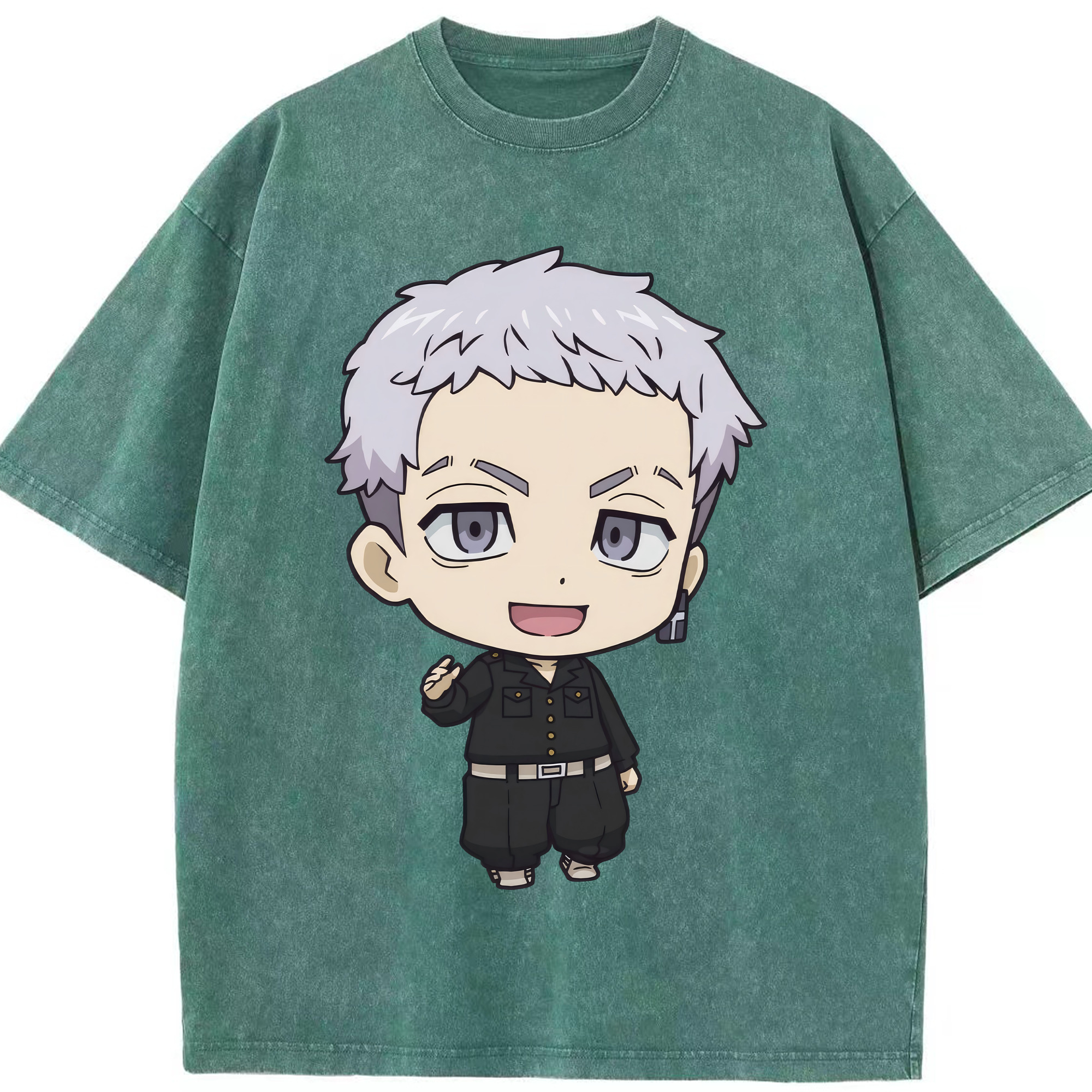 （画像用） 東京リベンジャーズ Tokyo Revengers 綿100% ヴィンテージ風 半袖Tシャツ（フロントプリント）